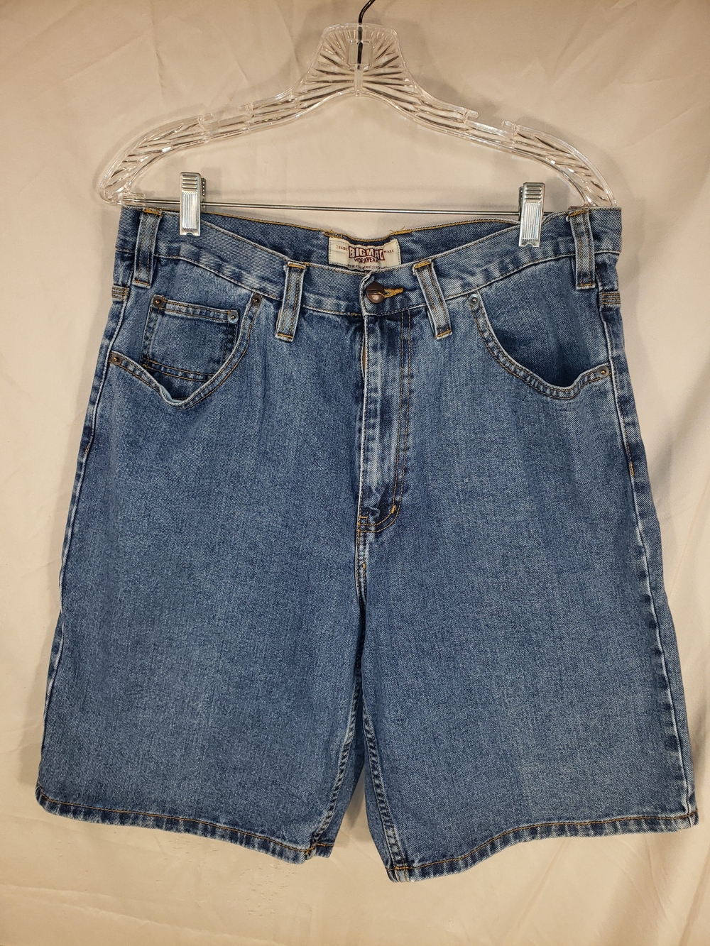 Classic Big Mac Men's Denim Shorts - Blue - 34